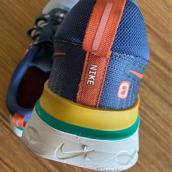 Nike - Infinity React Flyknit ‘Denim’ Running Shoes 06.1972 - Men’s size 13 - Picture 14 of 16